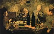 Edouard Vuillard A meal USA oil painting artist
